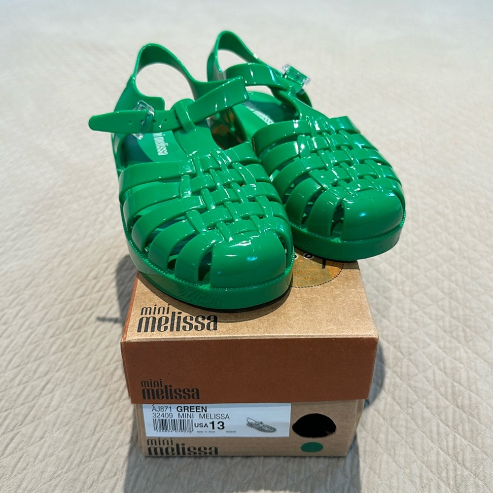 Girls Mini Melissa jelly shoes